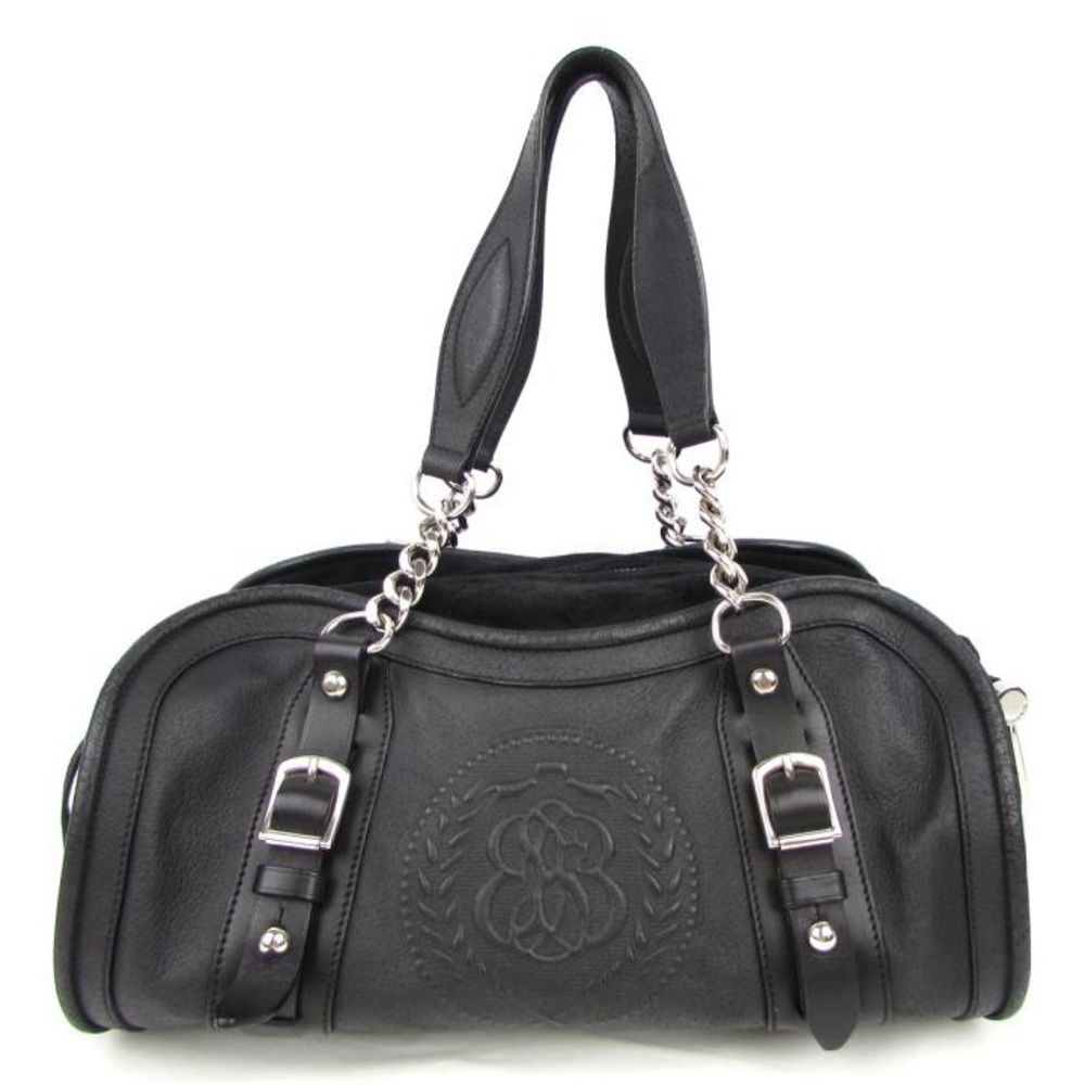Balenciaga leather barrel shoulder bag with dust bag